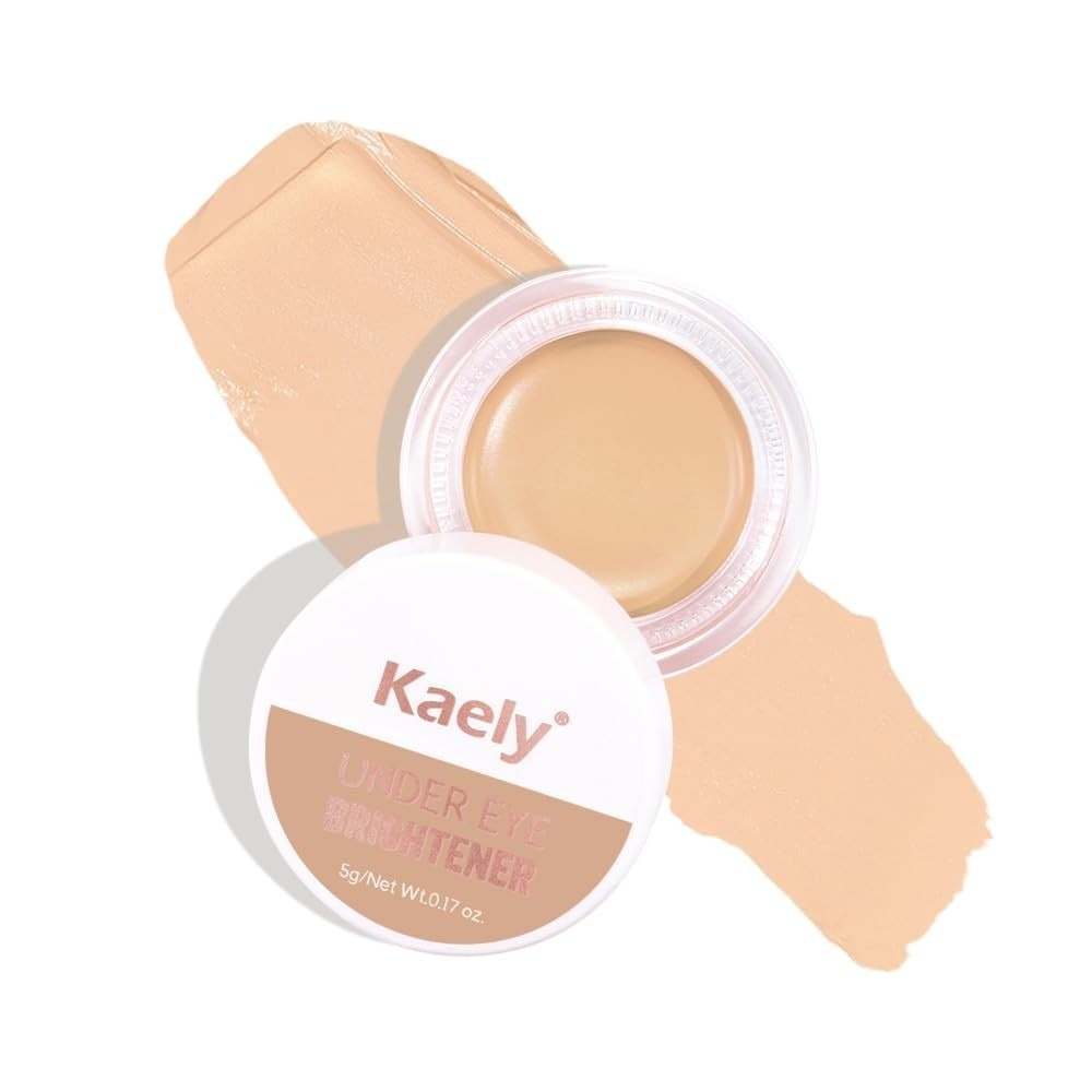 Kaely Under Eye Brightener Color Correcting Concealer Vegan Natural Shimmer